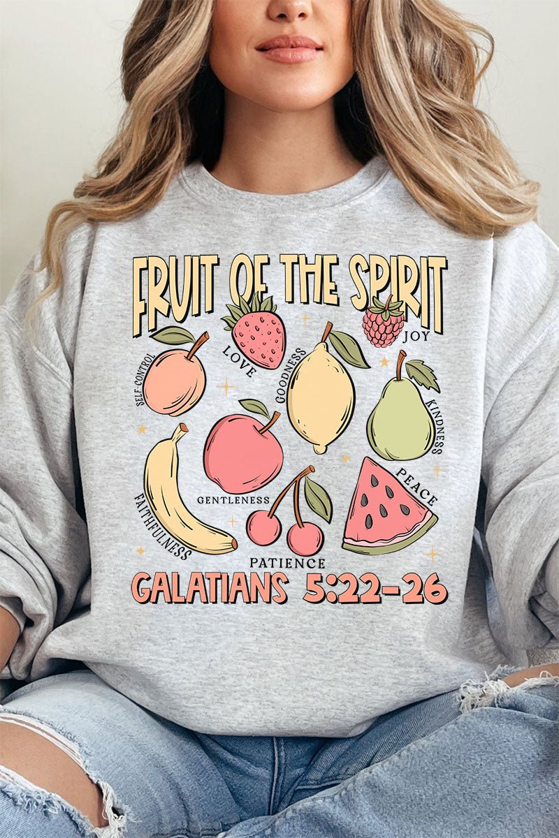 Fruit Of The Spirit Unisex NuBlend Crew Sweatshirt - Wholesale Accessory Market