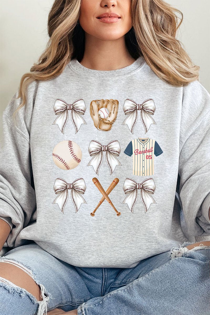 Game Day Bows Unisex NuBlend Crew Sweatshirt - Wholesale Accessory Market