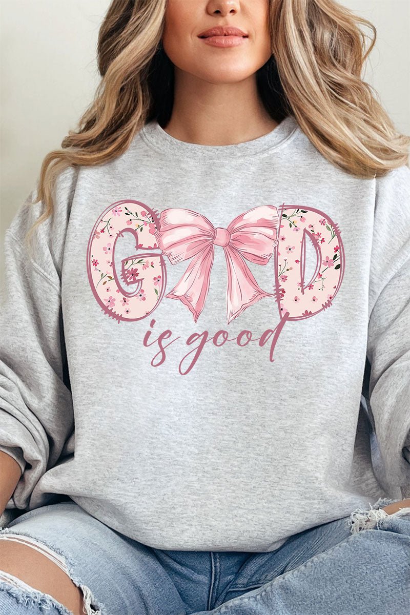 Girlie God Is Good Unisex NuBlend Crew Sweatshirt - Wholesale Accessory Market
