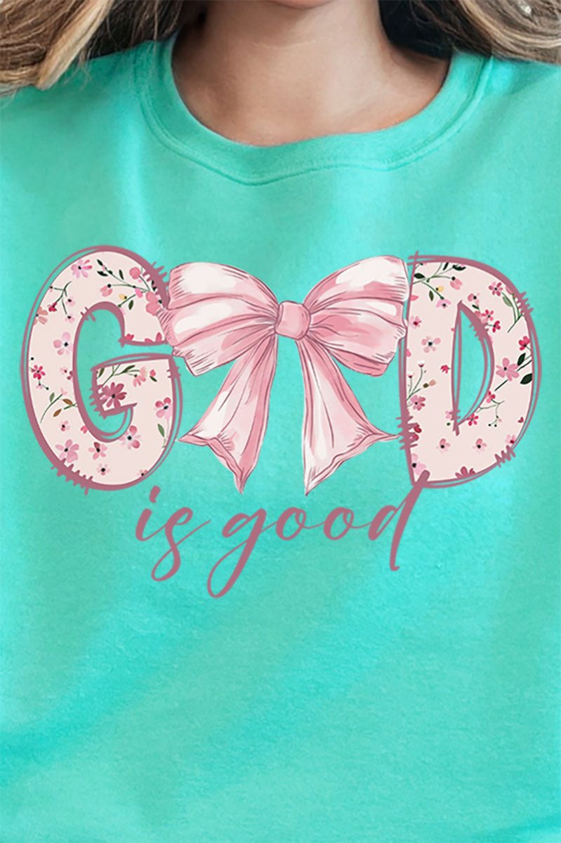 Girlie God Is Good Unisex NuBlend Crew Sweatshirt - Wholesale Accessory Market
