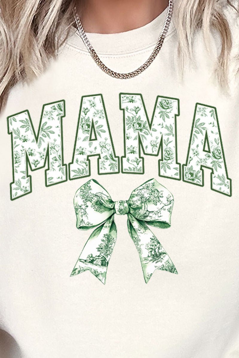 Green Mama Chinoiserie Unisex NuBlend Crew Sweatshirt - Wholesale Accessory Market