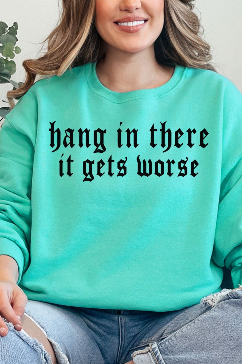 Hang In There Unisex NuBlend Crew Sweatshirt - Wholesale Accessory Market