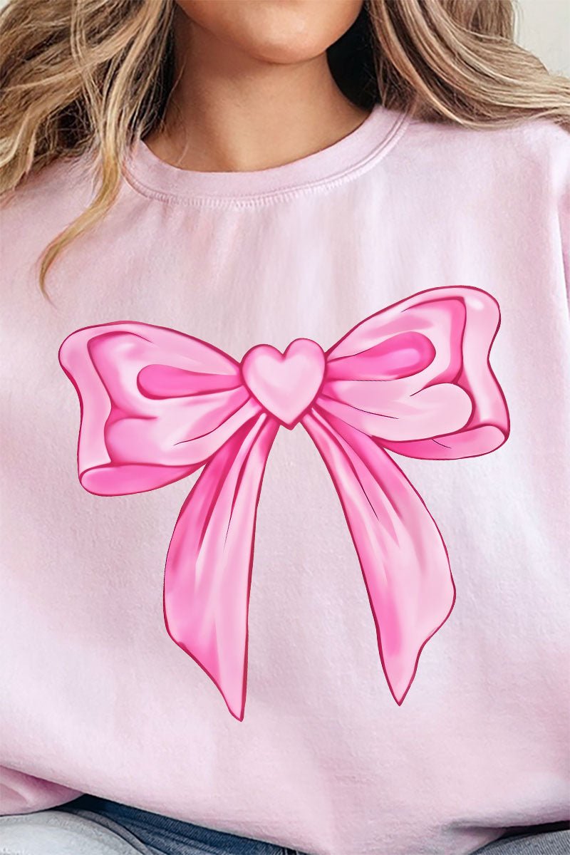 Heartstrings Coquette Bow Unisex NuBlend Crew Sweatshirt - Wholesale Accessory Market
