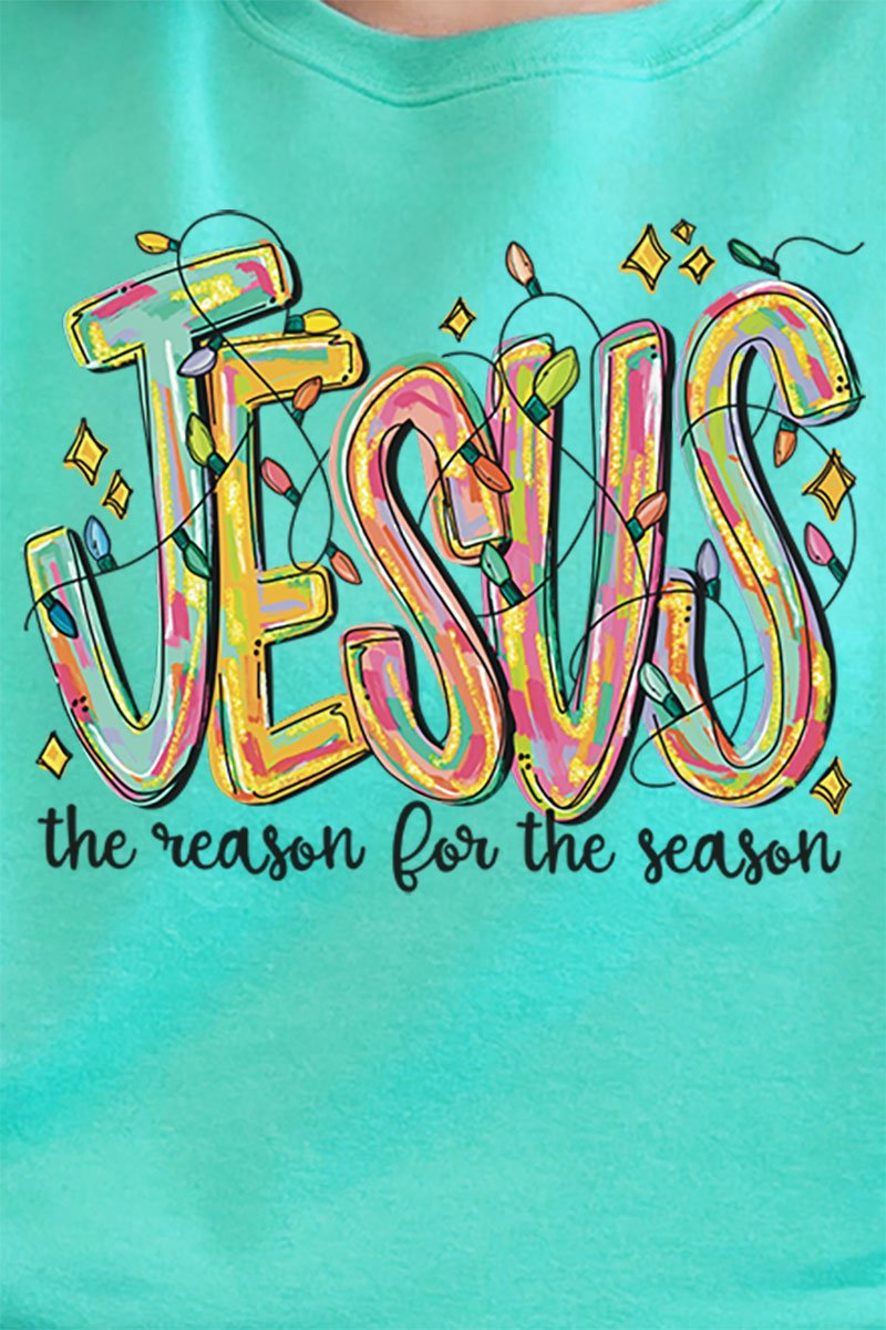 Jesus Is The Reason For The Season Unisex NuBlend Crew Sweatshirt - Wholesale Accessory Market