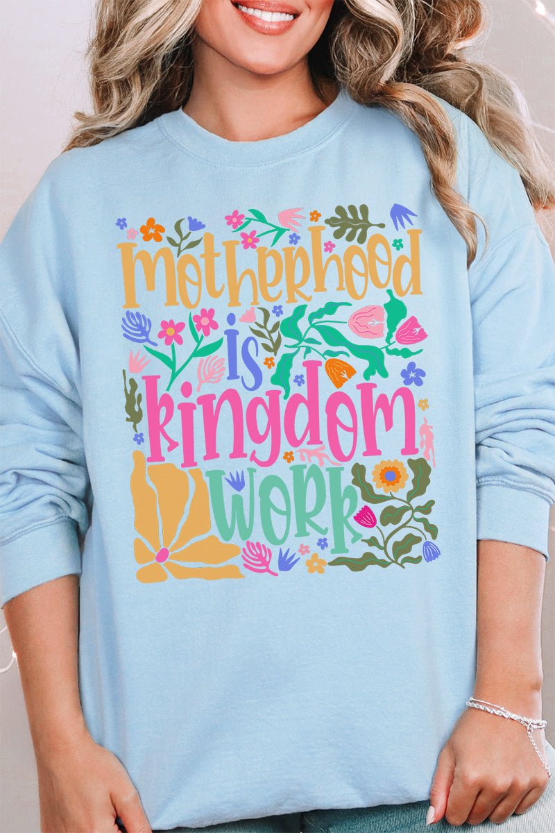 Kingdom Work Unisex NuBlend Crew Sweatshirt - Wholesale Accessory Market