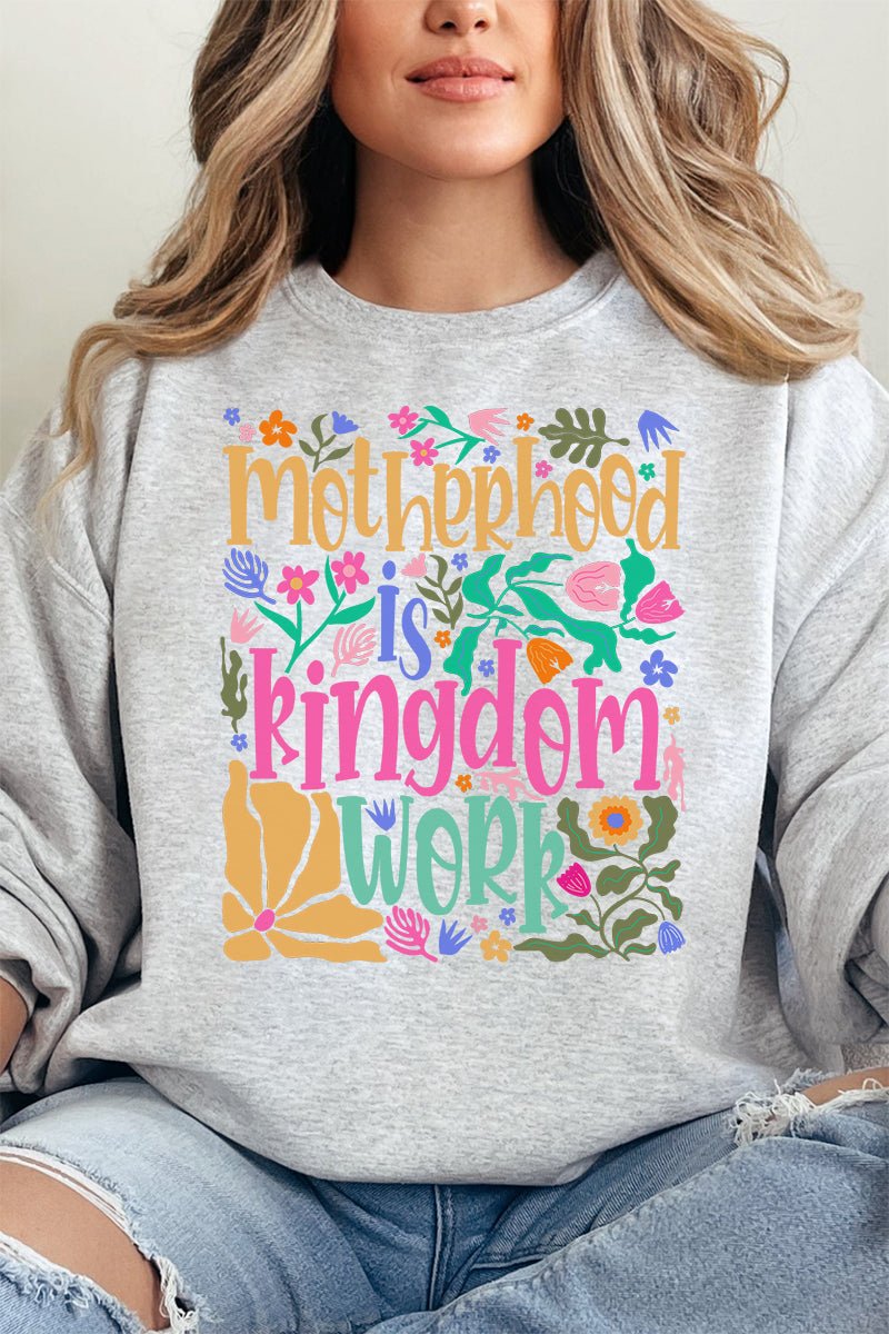 Kingdom Work Unisex NuBlend Crew Sweatshirt - Wholesale Accessory Market