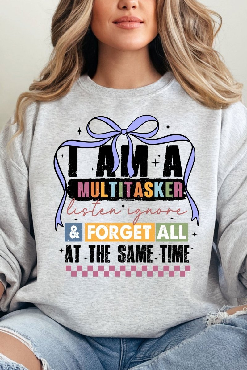 Multitasker Queen Unisex NuBlend Crew Sweatshirt - Wholesale Accessory Market
