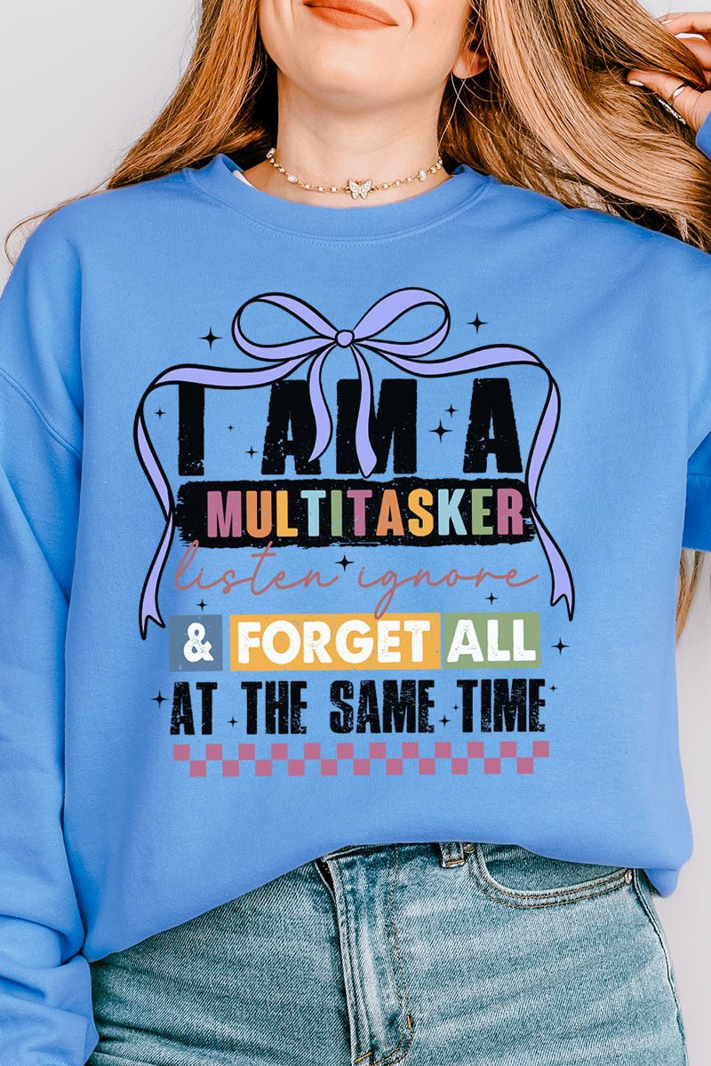 Multitasker Queen Unisex NuBlend Crew Sweatshirt - Wholesale Accessory Market