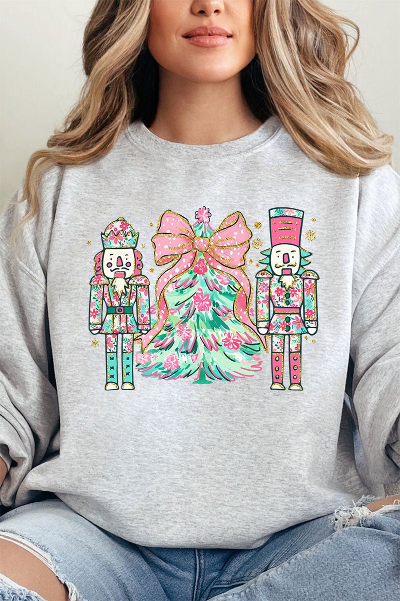 Nutcracker Preppy Blossom Unisex NuBlend Crew Sweatshirt - Wholesale Accessory Market
