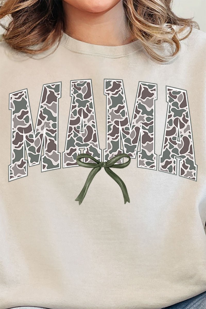 Old Camo Mama Unisex NuBlend Crew Sweatshirt - Wholesale Accessory Market