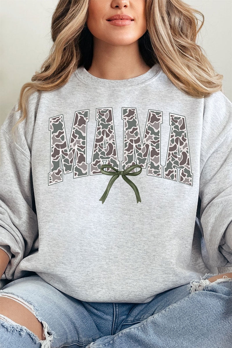 Old Camo Mama Unisex NuBlend Crew Sweatshirt - Wholesale Accessory Market
