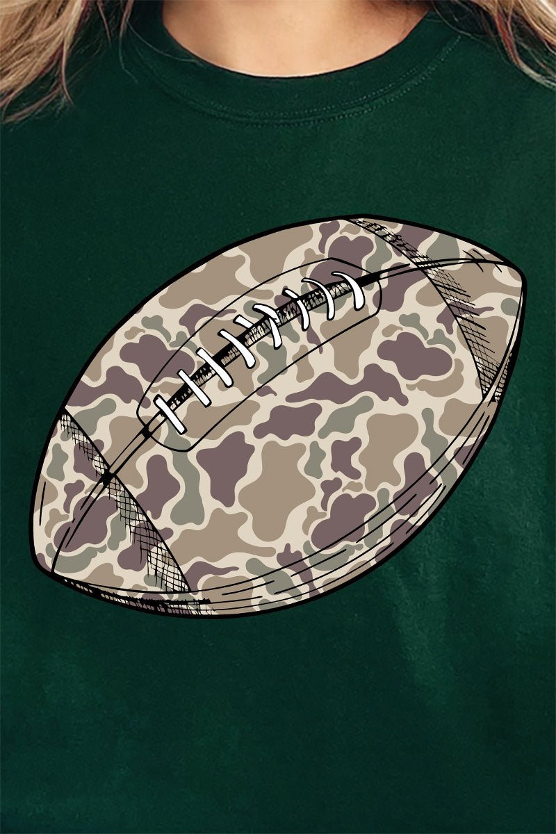 Old School Camo Football Unisex NuBlend Crew Sweatshirt - Wholesale Accessory Market