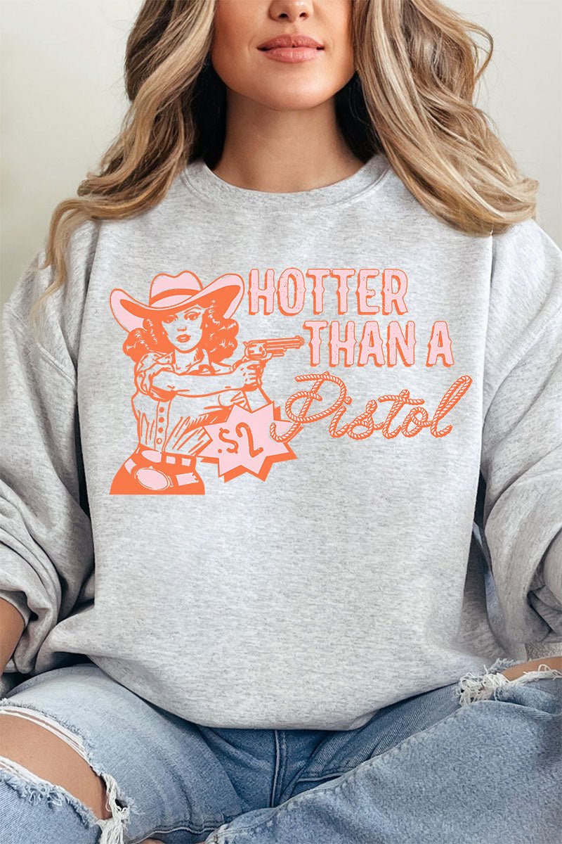 Pinup Cowgirl Unisex NuBlend Crew Sweatshirt - Wholesale Accessory Market