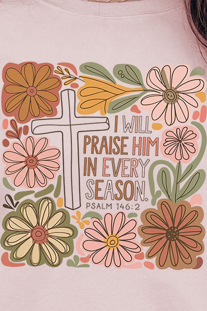 Praise Him In Every Season Unisex NuBlend Crew Sweatshirt - Wholesale Accessory Market
