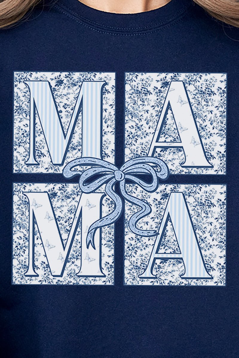 Preppy Blue Mama Unisex NuBlend Crew Sweatshirt - Wholesale Accessory Market