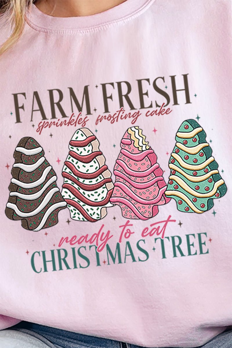 Ready To Eat Christmas Trees Unisex NuBlend Crew Sweatshirt - Wholesale Accessory Market