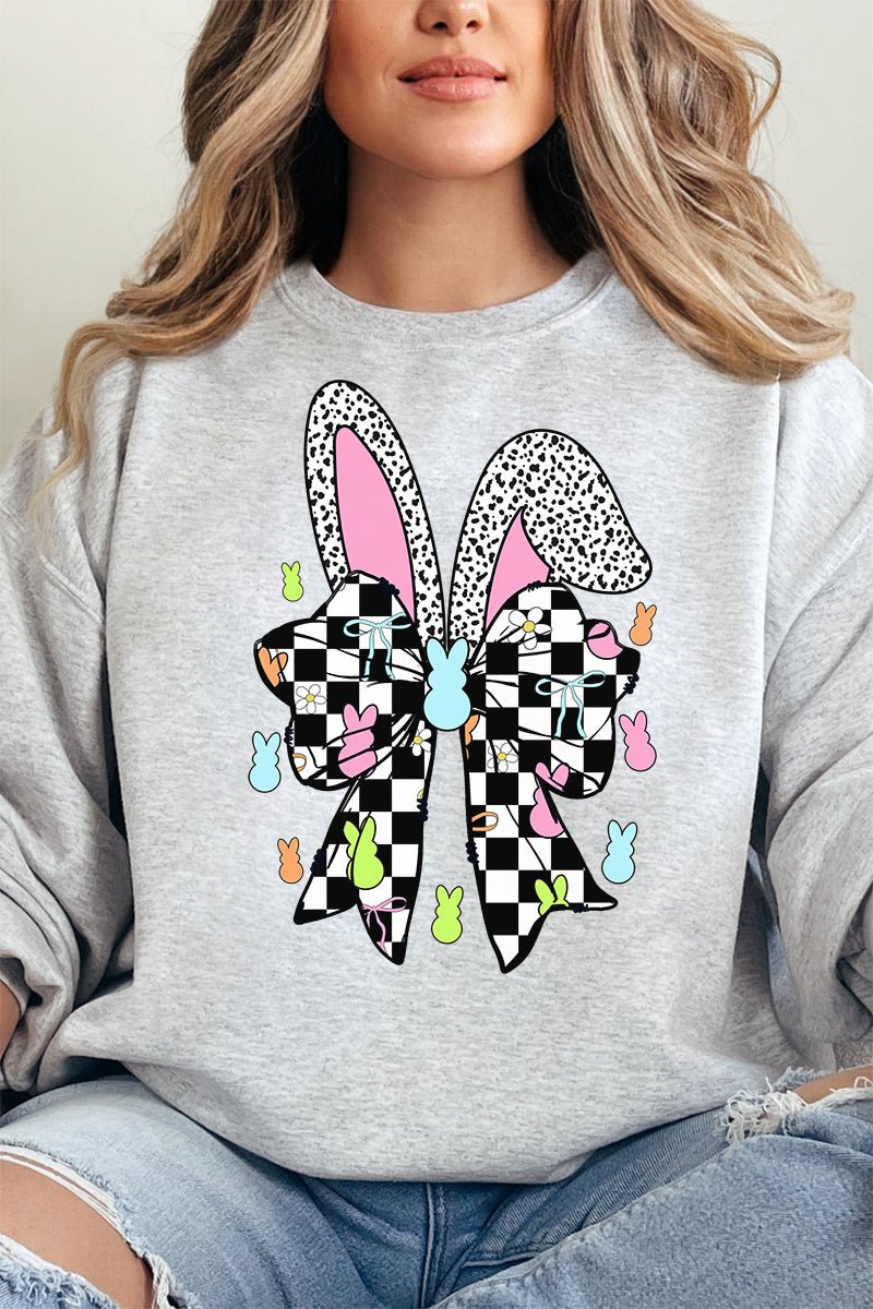 Retro Bunny Peeps Unisex NuBlend Crew Sweatshirt - Wholesale Accessory Market