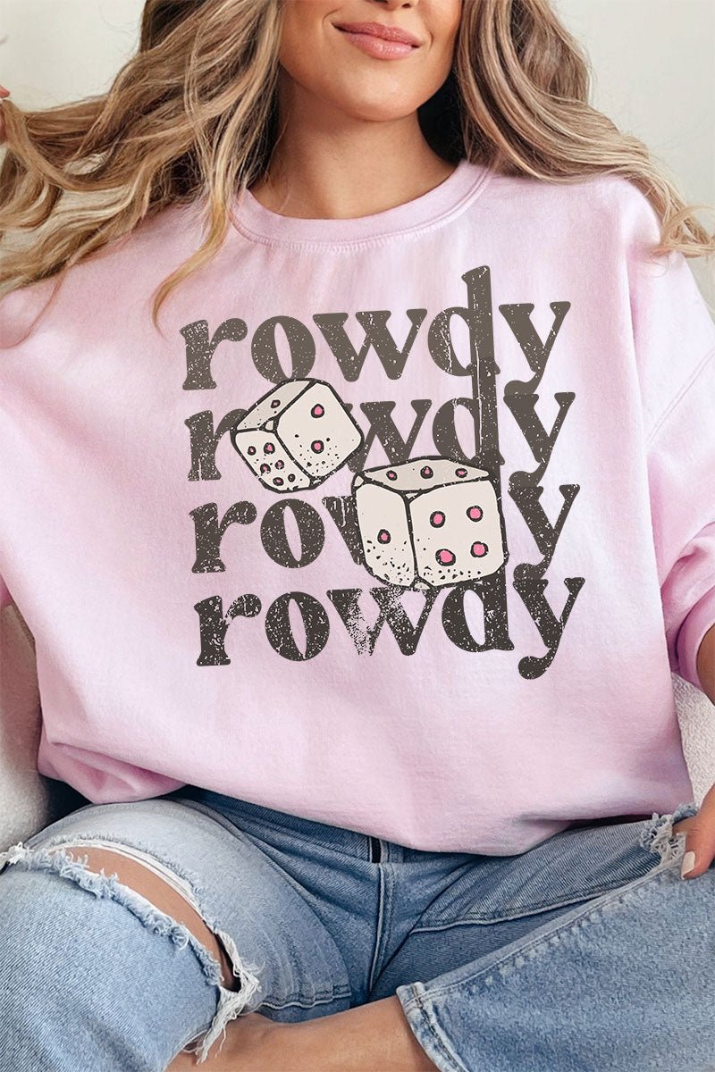 Rowdy Dice Unisex NuBlend Crew Sweatshirt - Wholesale Accessory Market