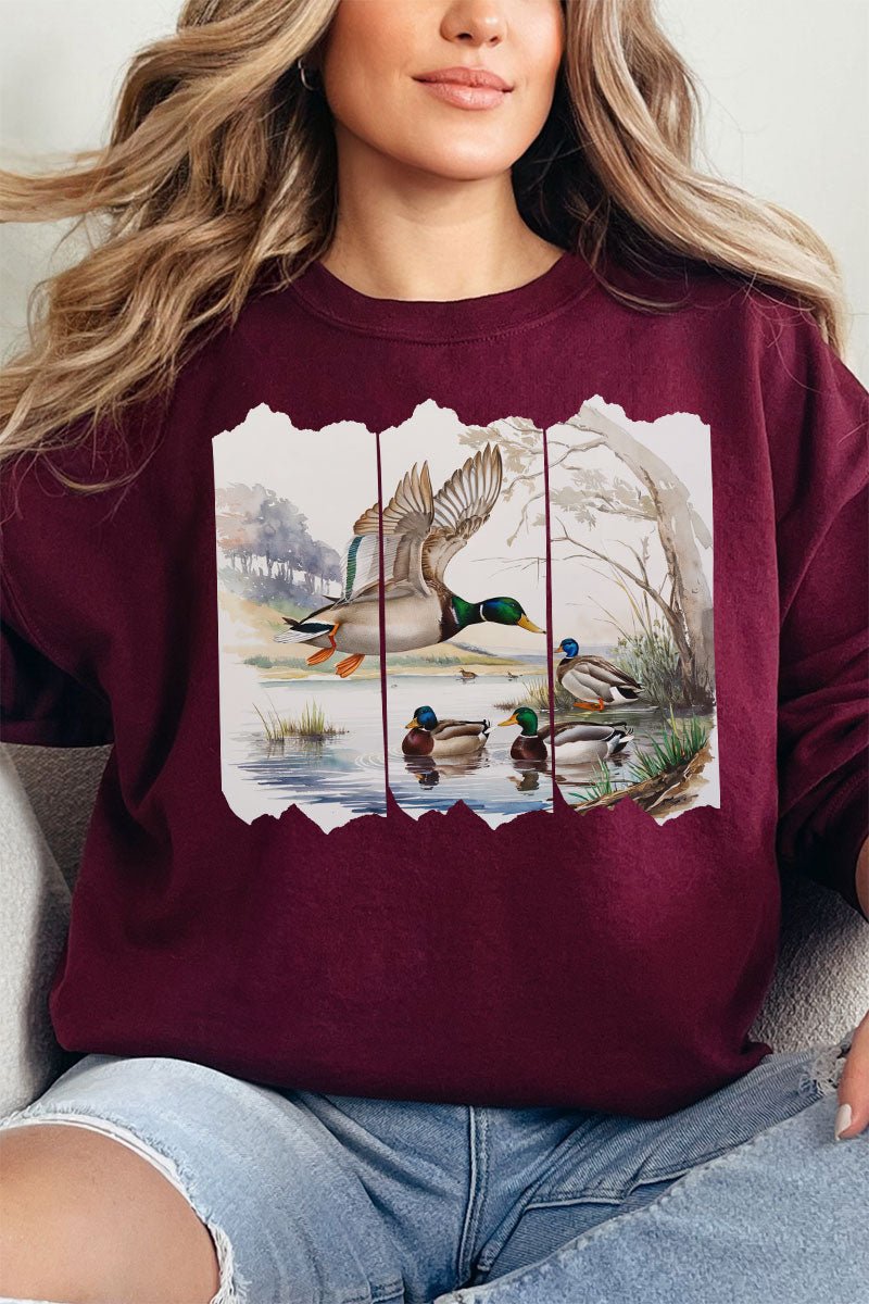 Scenic Mallards Unisex NuBlend Crew Sweatshirt - Wholesale Accessory Market