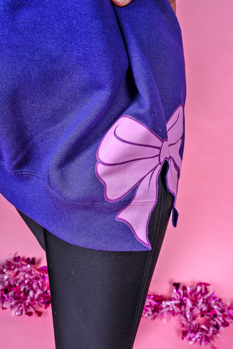 Side Bows Mardi Magic Bows Unisex NuBlend Crew Sweatshirt - Wholesale Accessory Market