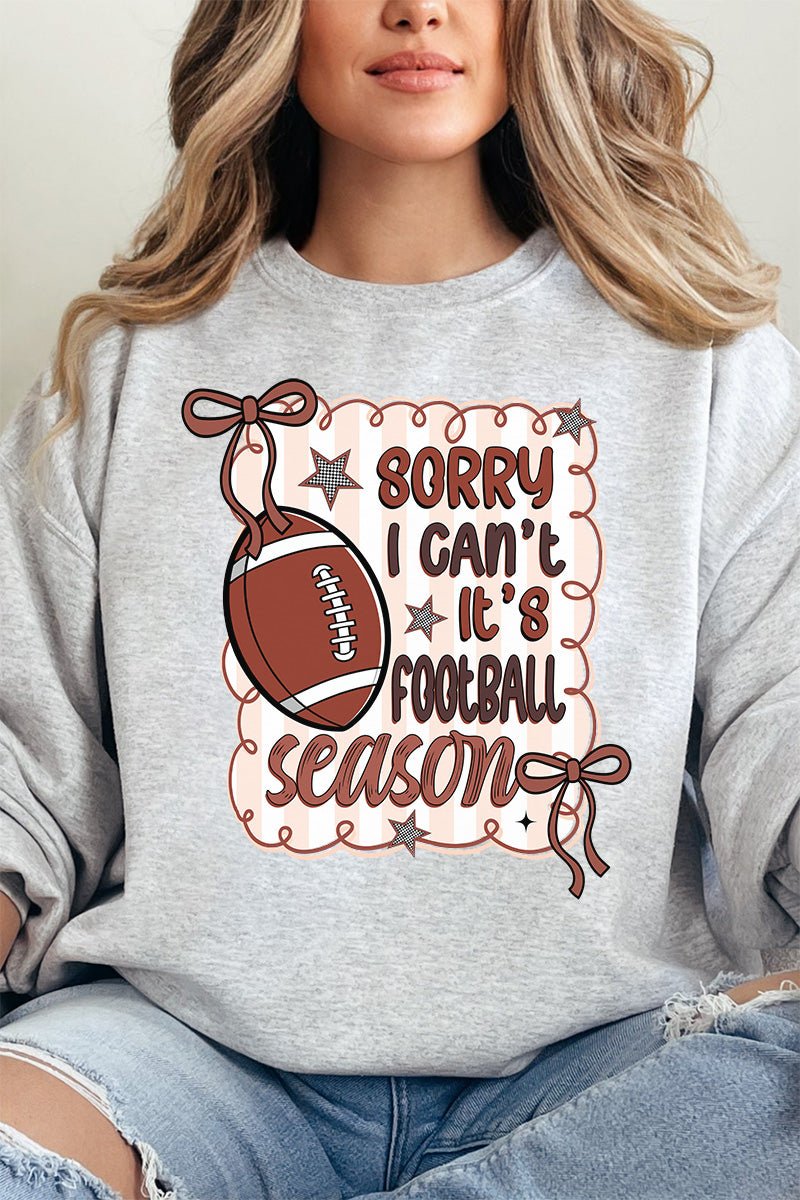 Sorry It's Football Season Unisex NuBlend Crew Sweatshirt - Wholesale Accessory Market