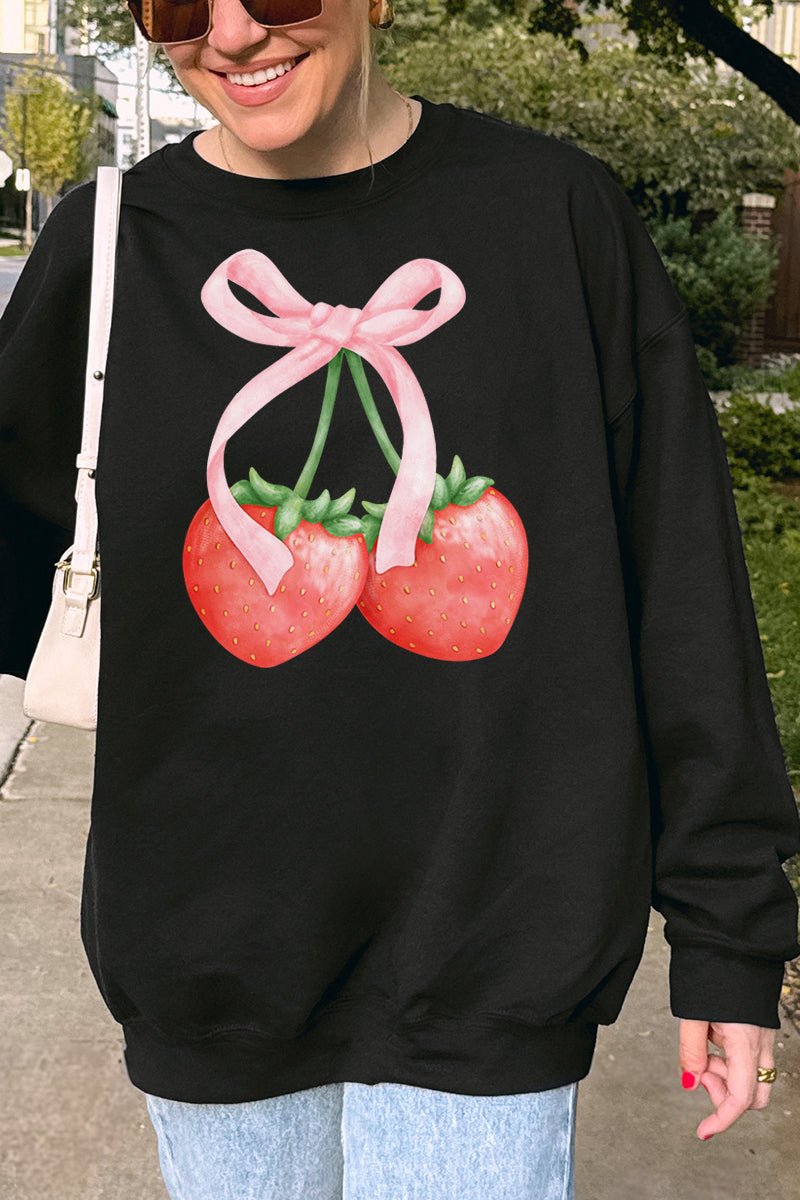 Strawberry Girly Unisex NuBlend Crew Sweatshirt - Wholesale Accessory Market