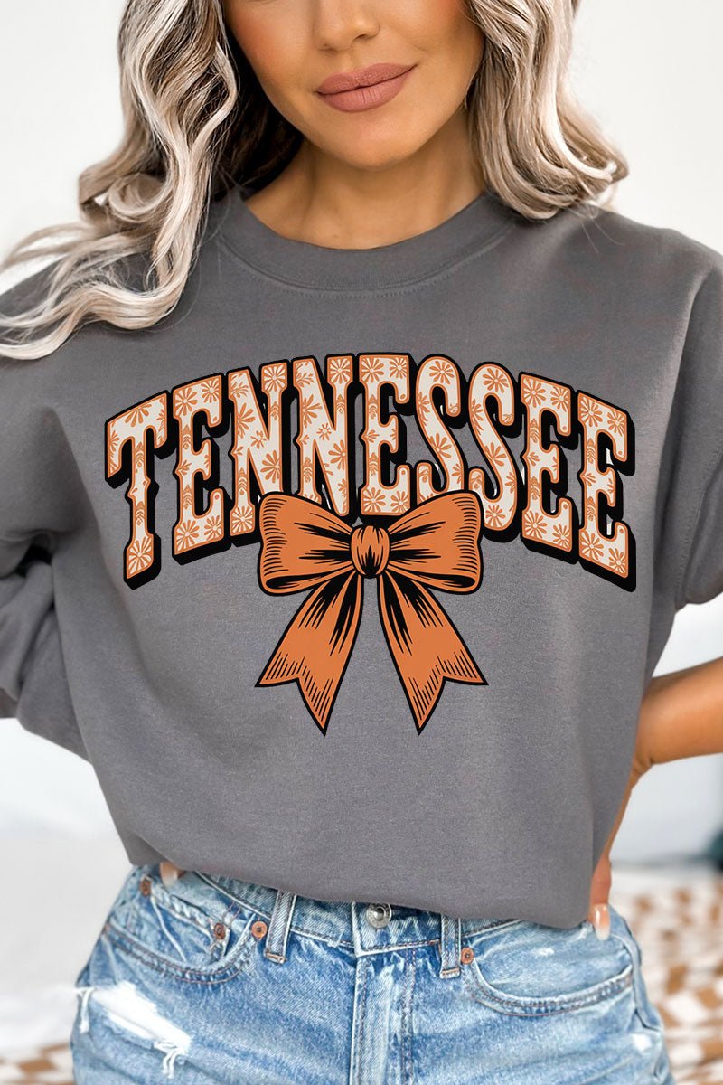 Vintage Tennessee Bow Unisex NuBlend Crew Sweatshirt - Wholesale Accessory Market