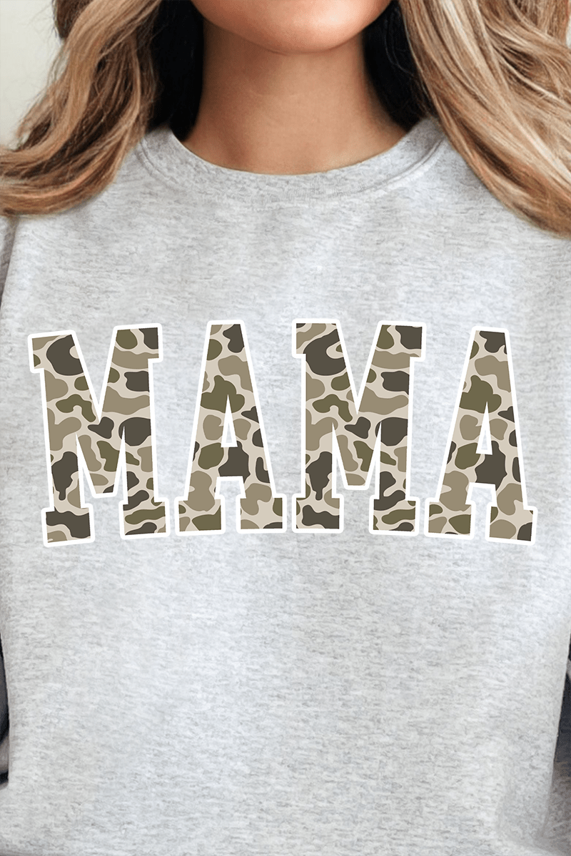 White Mama Camo Unisex NuBlend Crew Sweatshirt - Wholesale Accessory Market