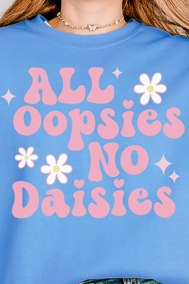 All Oopsies No Daisies Unisex NuBlend Crew Sweatshirt - Wholesale Accessory Market