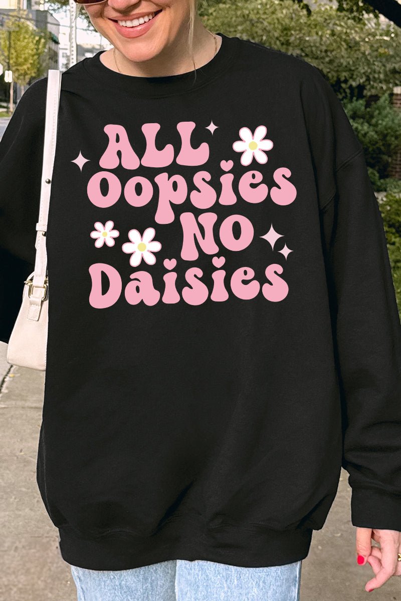 All Oopsies No Daisies Unisex NuBlend Crew Sweatshirt - Wholesale Accessory Market