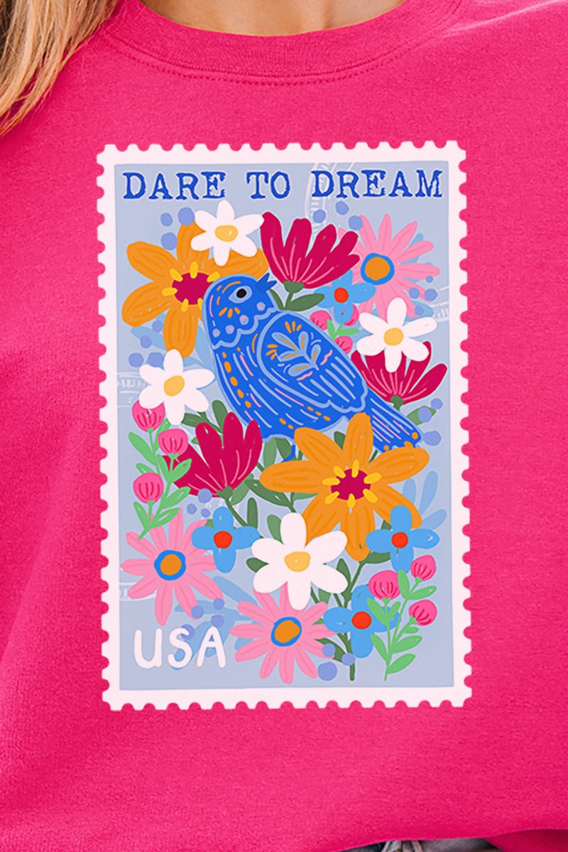 Dare To Dream Stamp Unisex NuBlend Crew Sweatshirt - Wholesale Accessory Market