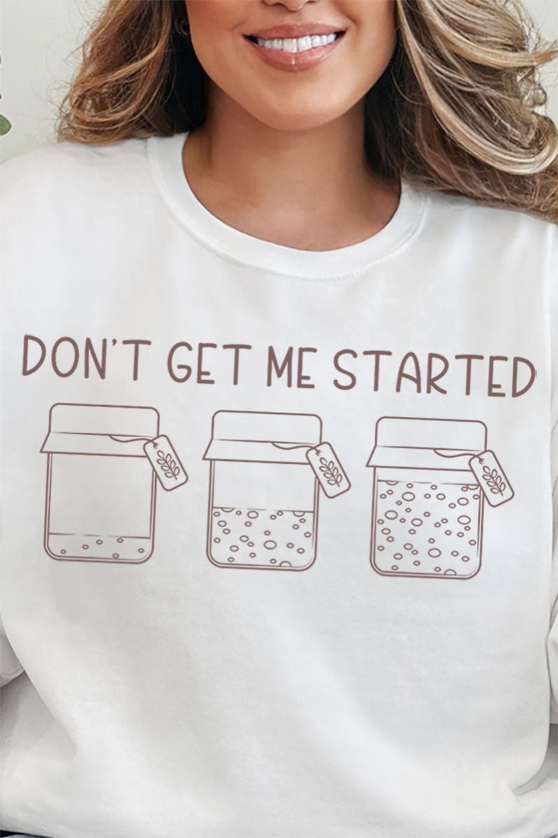 Don't Get Me Started Sourdough Unisex NuBlend Crew Sweatshirt - Wholesale Accessory Market