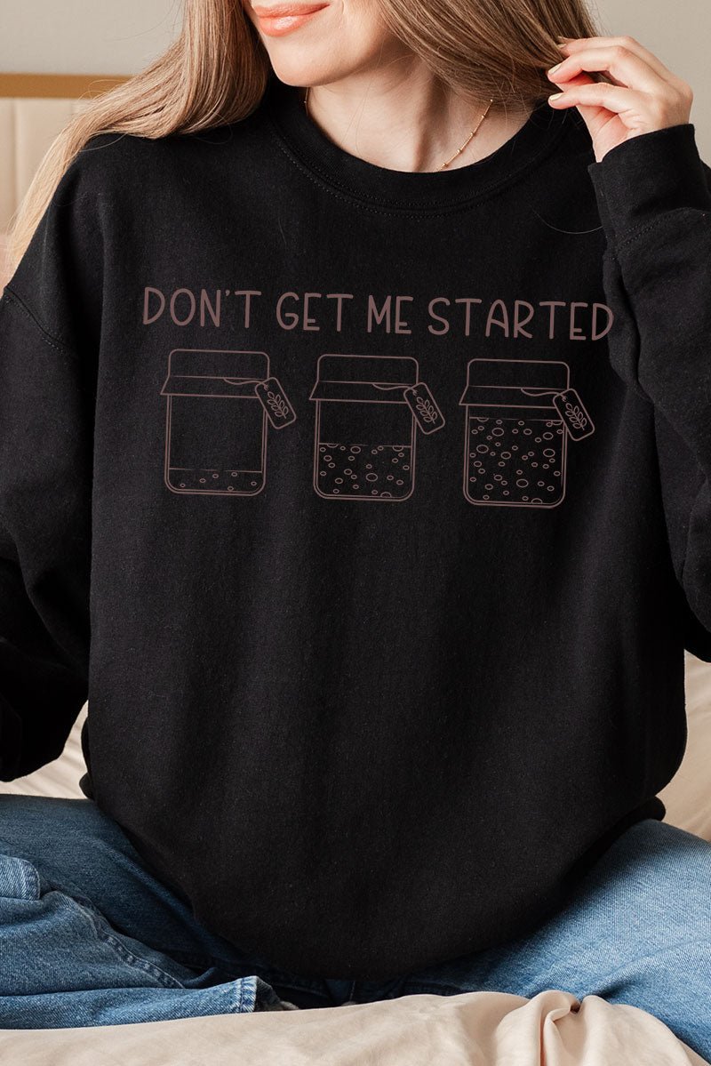 Don't Get Me Started Sourdough Unisex NuBlend Crew Sweatshirt - Wholesale Accessory Market