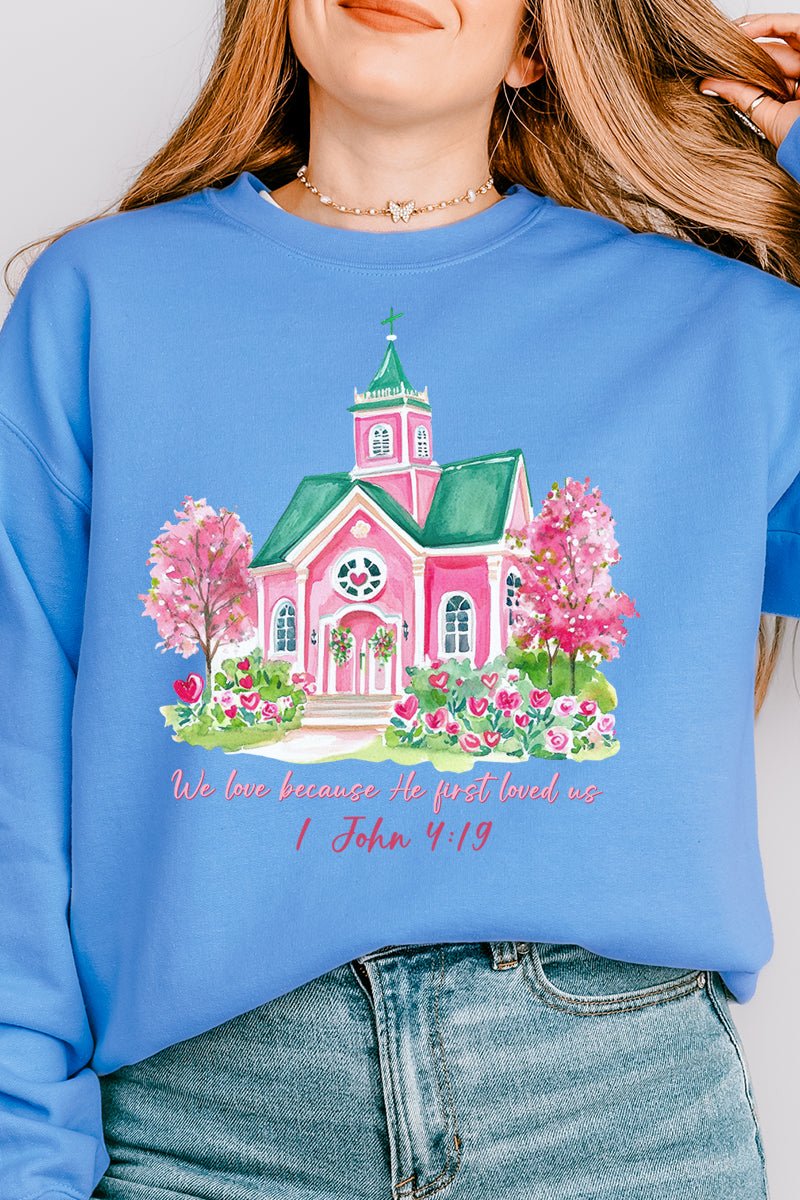 Fist Loved, Forever Loved Unisex NuBlend Crew Sweatshirt - Wholesale Accessory Market