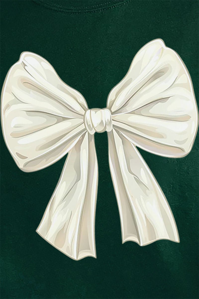 Ivory Coquette Bow Unisex NuBlend Crew Sweatshirt - Wholesale Accessory Market