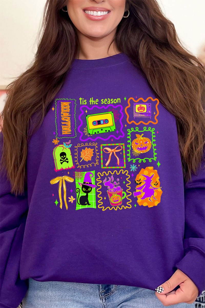 Neon All Hallow's Eve Unisex NuBlend Crew Sweatshirt - Wholesale Accessory Market