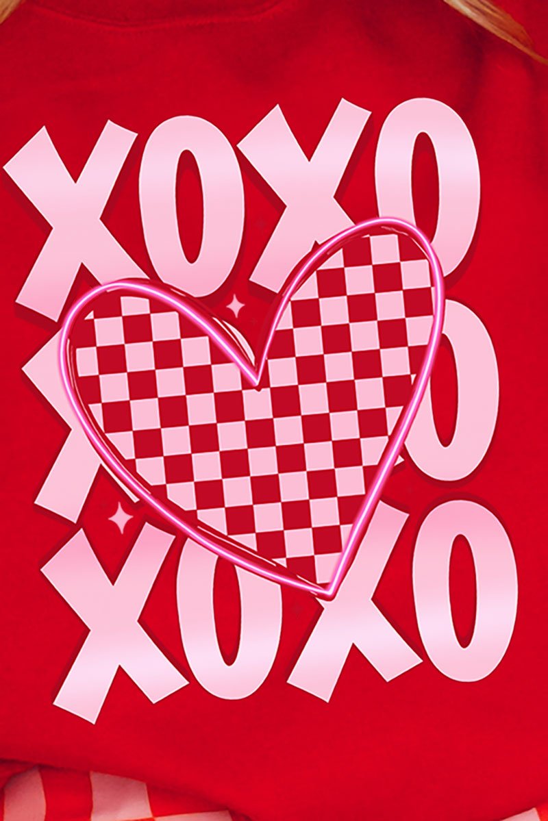Neon XOXO Unisex NuBlend Crew Sweatshirt - Wholesale Accessory Market