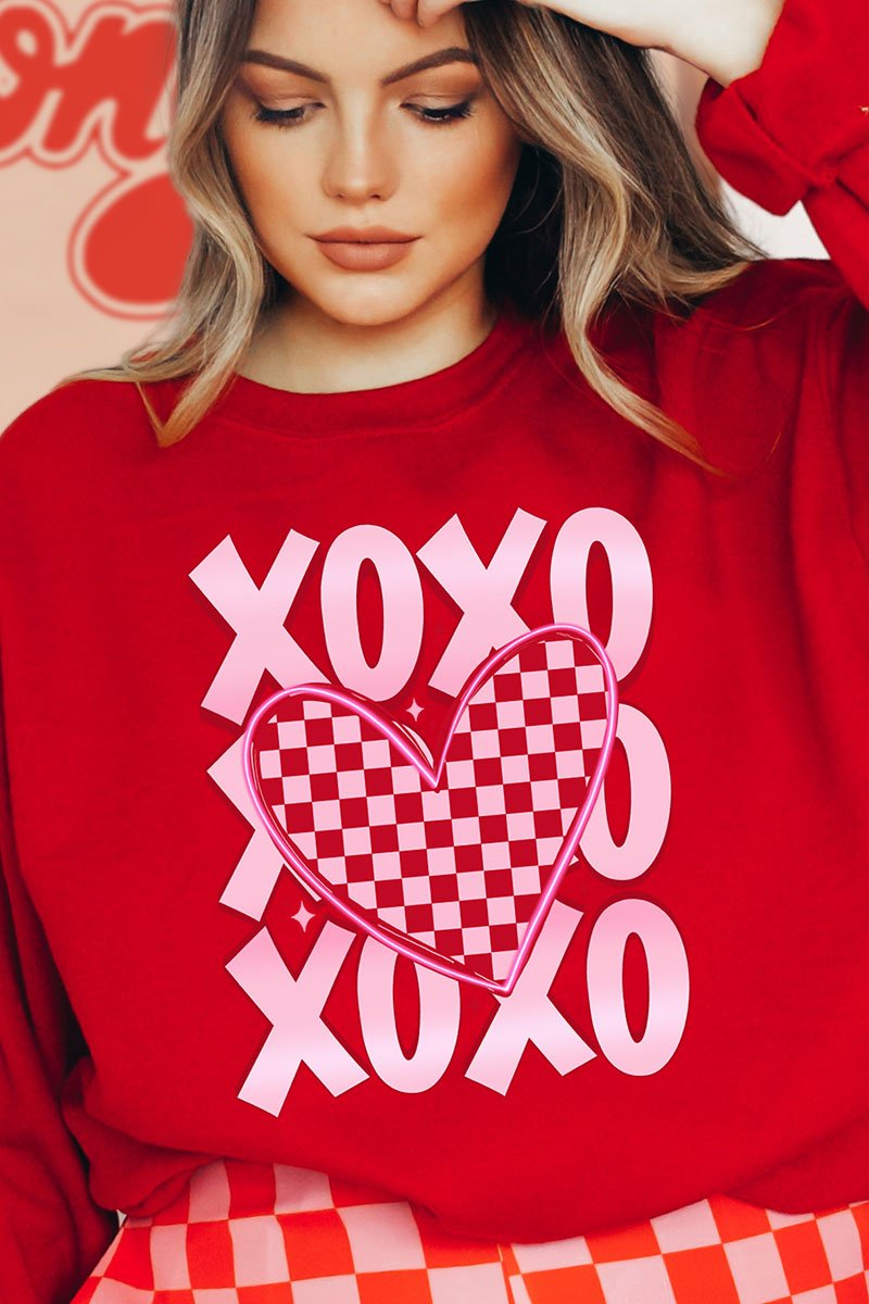 Neon XOXO Unisex NuBlend Crew Sweatshirt - Wholesale Accessory Market