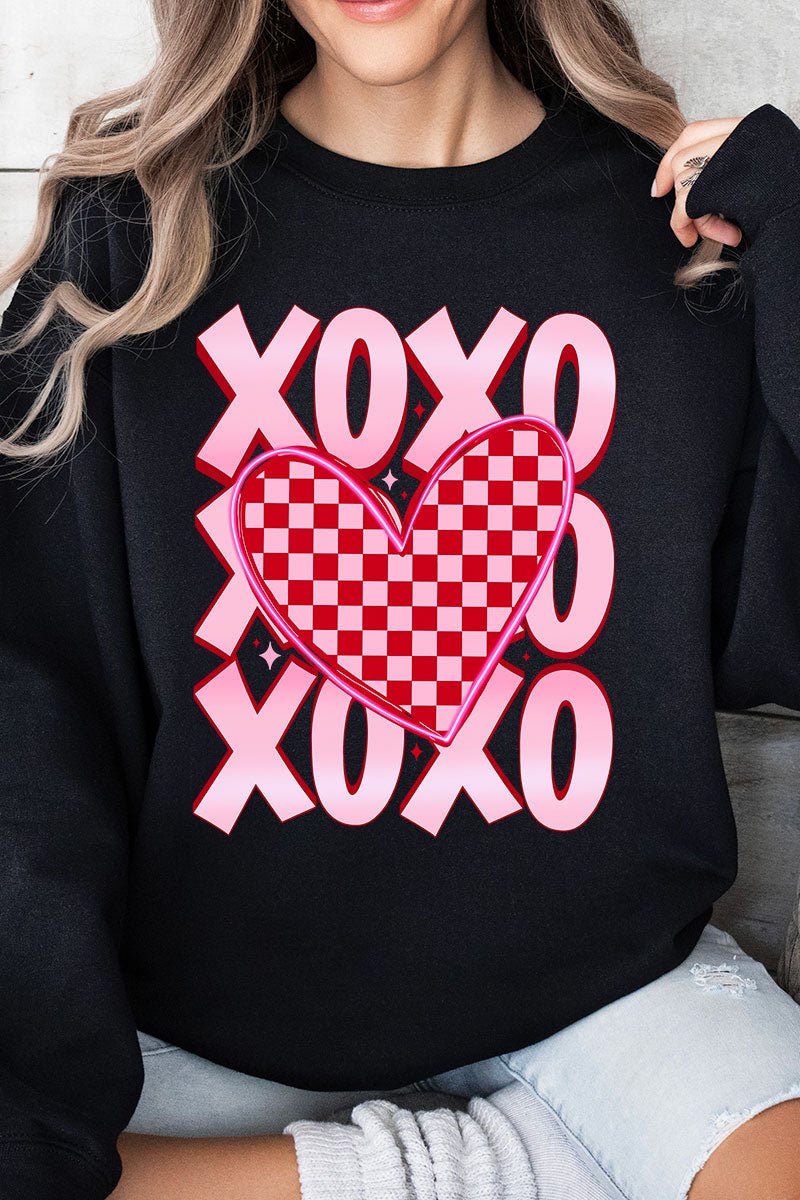Neon XOXO Unisex NuBlend Crew Sweatshirt - Wholesale Accessory Market
