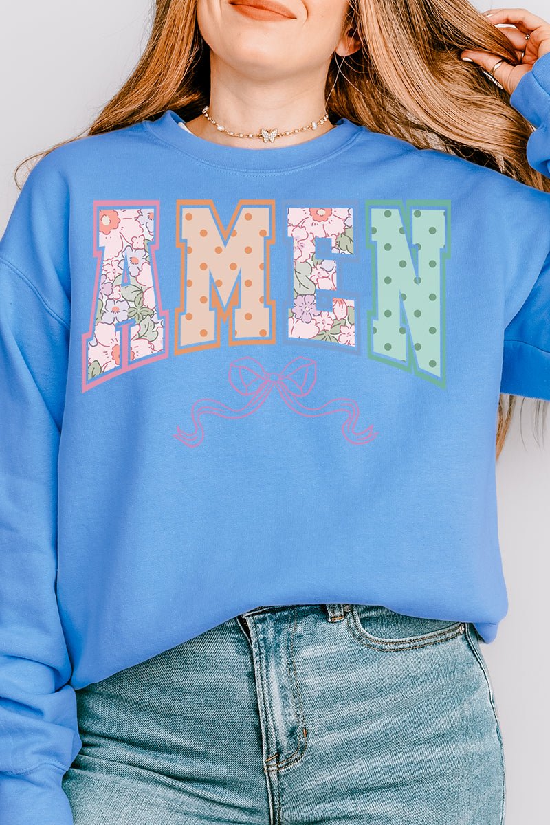 Springtime Amen Unisex NuBlend Crew Sweatshirt - Wholesale Accessory Market