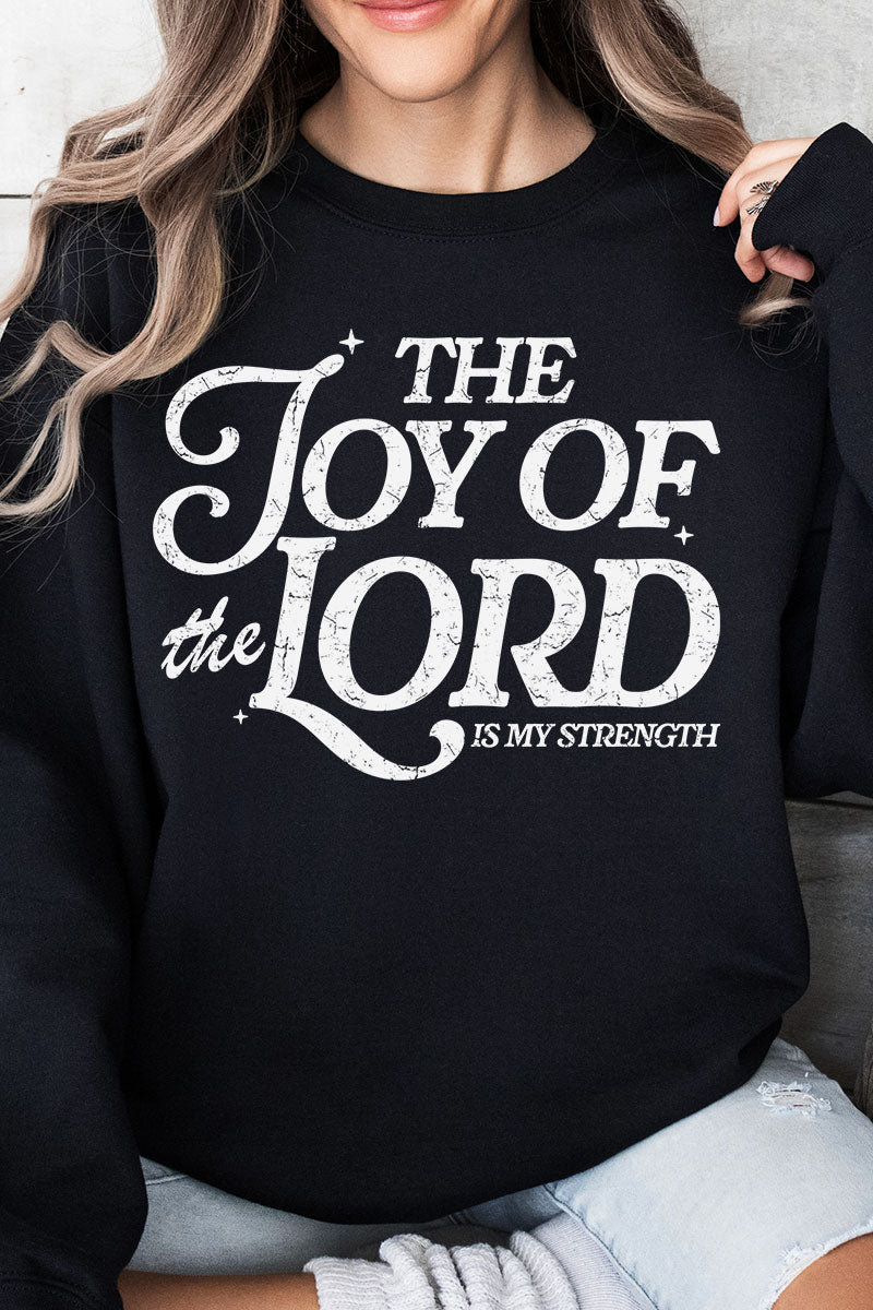 The Joy Of The Lord Unisex NuBlend Crew Sweatshirt - Wholesale Accessory Market