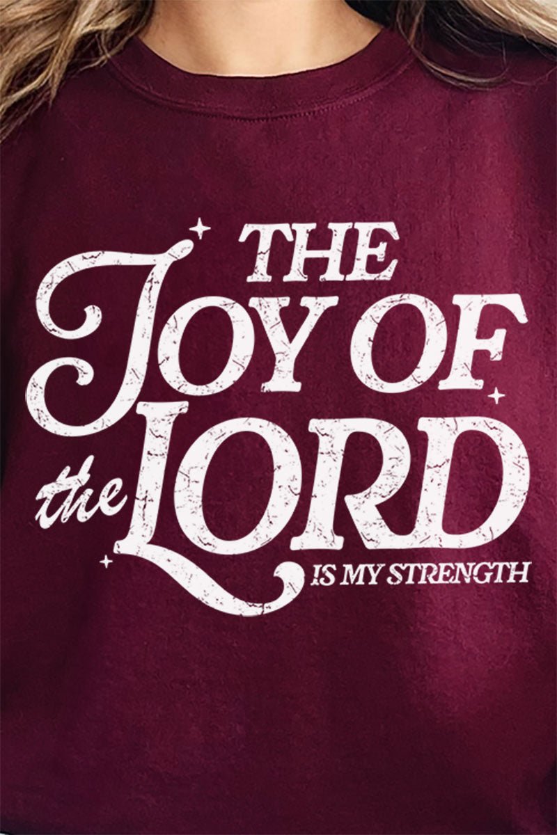The Joy Of The Lord Unisex NuBlend Crew Sweatshirt - Wholesale Accessory Market