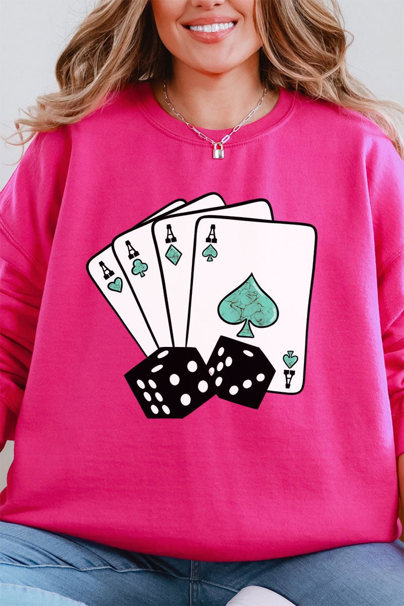 Deal Your Cards Unisex NuBlend Crew Sweatshirt - Wholesale Accessory Market