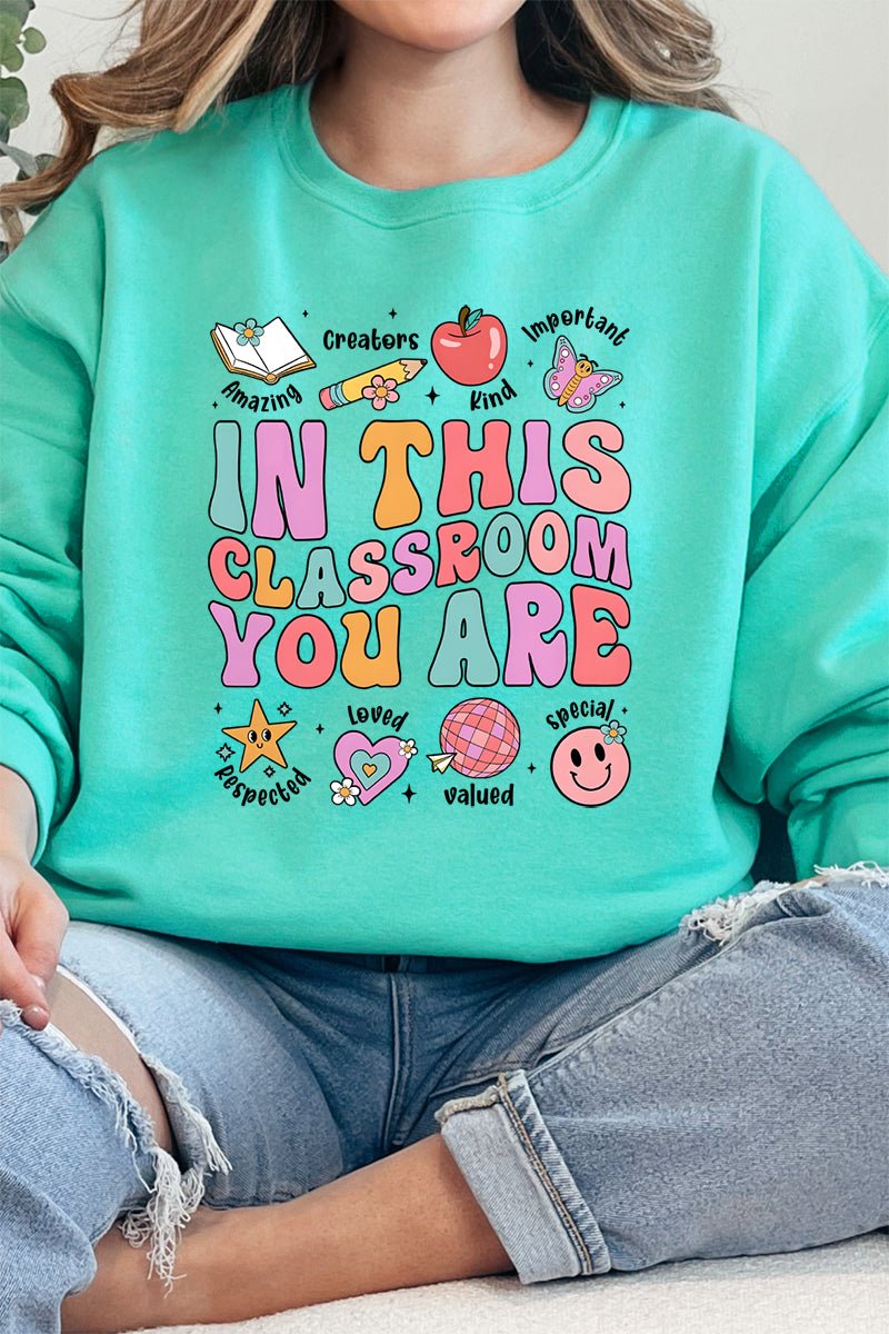 In The Classroom Unisex NuBlend Crew Sweatshirt - Wholesale Accessory Market