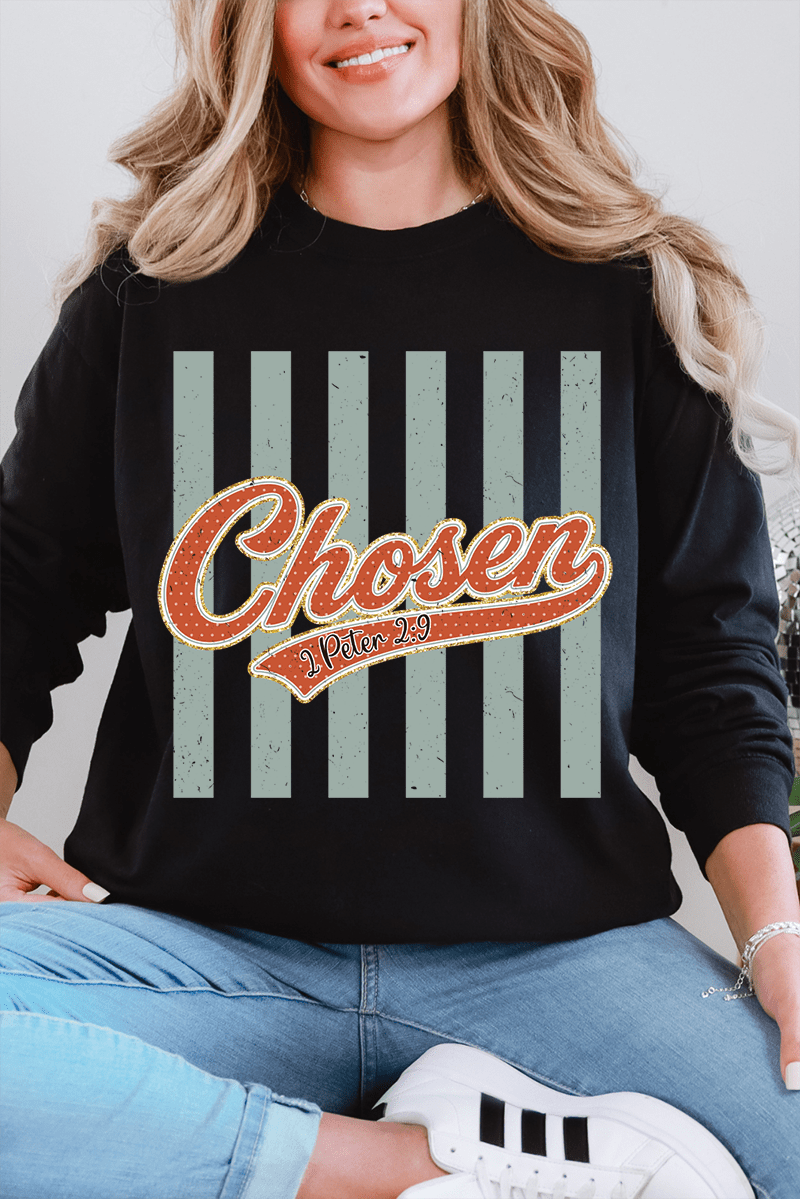 Team Chosen Comfort Colors Heavyweight Long T-Shirt - Wholesale Accessory Market