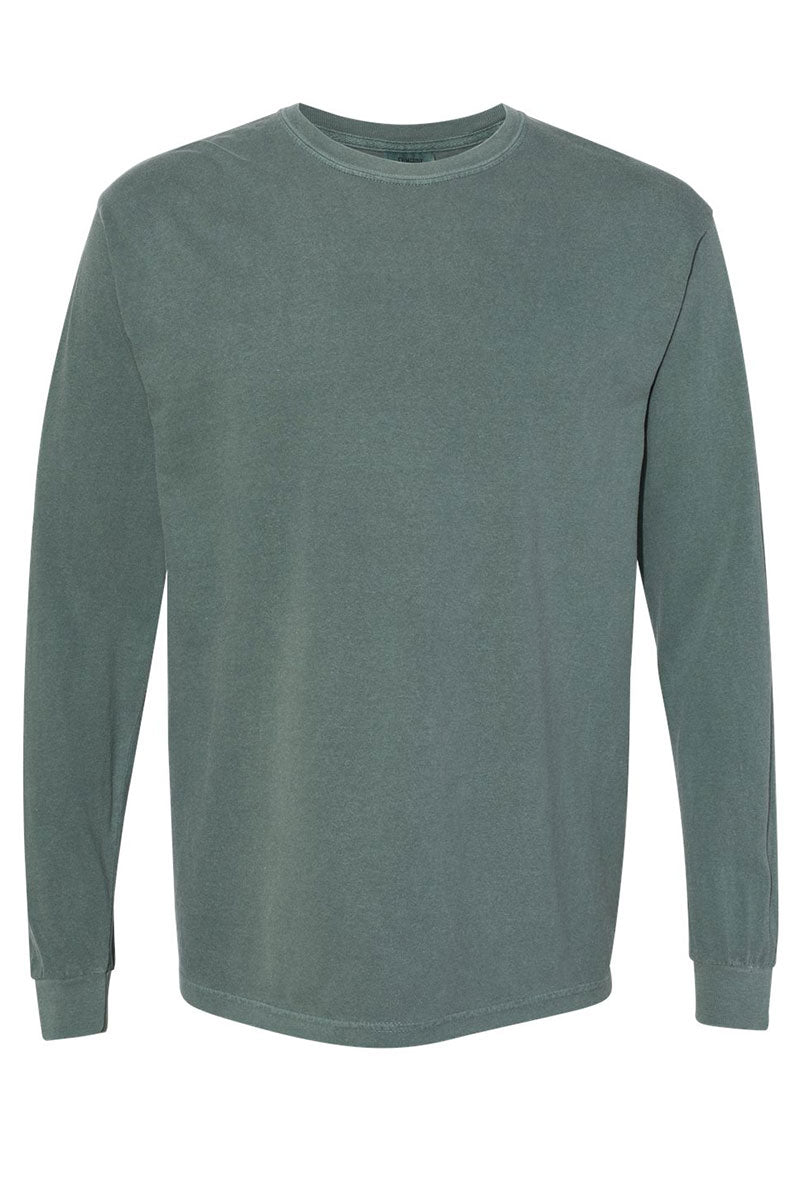 Merry And Bright Coquette Bow Comfort Colors Heavyweight Long Sleeve T-Shirt - Wholesale Accessory Market