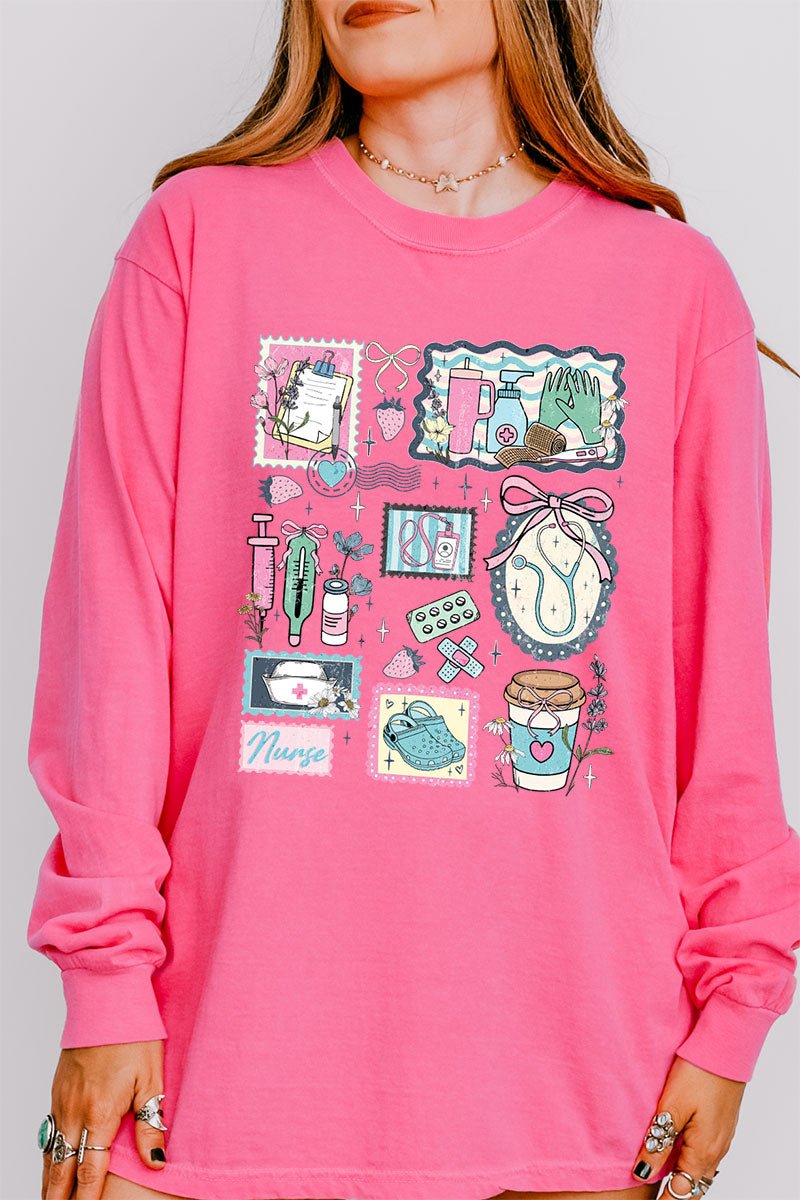 Scrubs Club Comfort Colors Heavyweight Long T-Shirt - Wholesale Accessory Market
