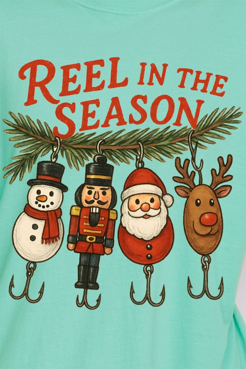 Reel In The Season Comfort Colors Heavyweight Long Sleeve T-Shirt - Wholesale Accessory Market