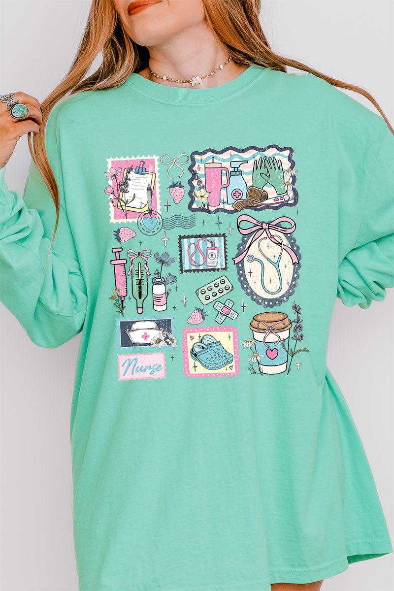 Scrubs Club Comfort Colors Heavyweight Long T-Shirt - Wholesale Accessory Market