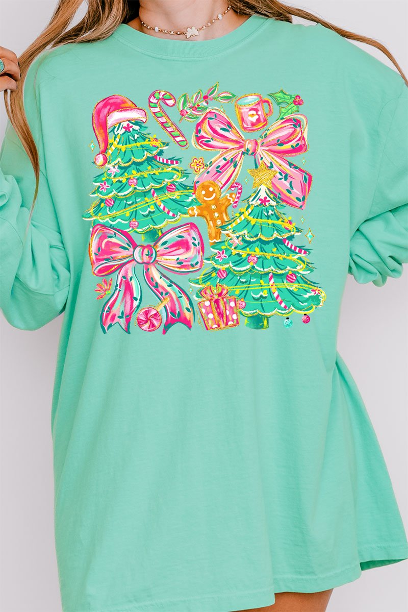 Sugarplum Magic Comfort Colors Heavyweight Long Sleeve T-Shirt - Wholesale Accessory Market